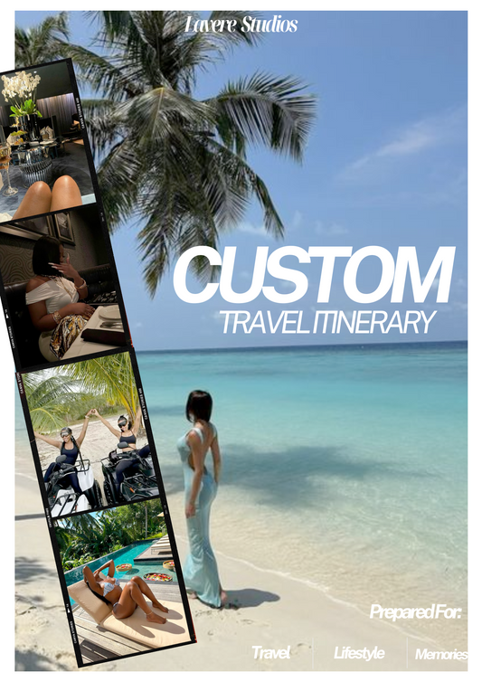 Personalised Travel Plan - Tailored Itinerary